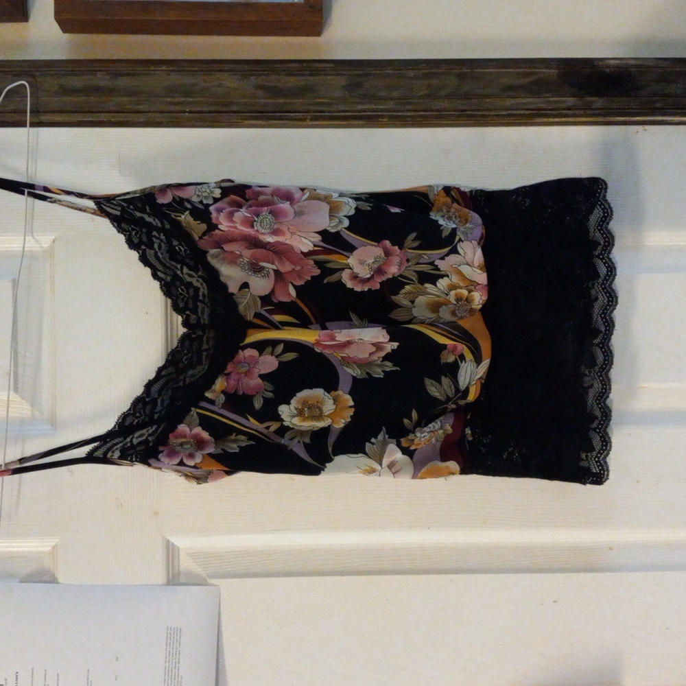 Sexy lingerie style tank top